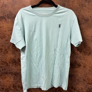 Dutch Bros Coffee Clothing Crewneck Short Sleeve Blue Unisex Mens Large